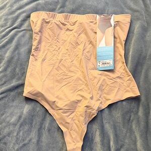 SPANX Neutral High-Waist Thong